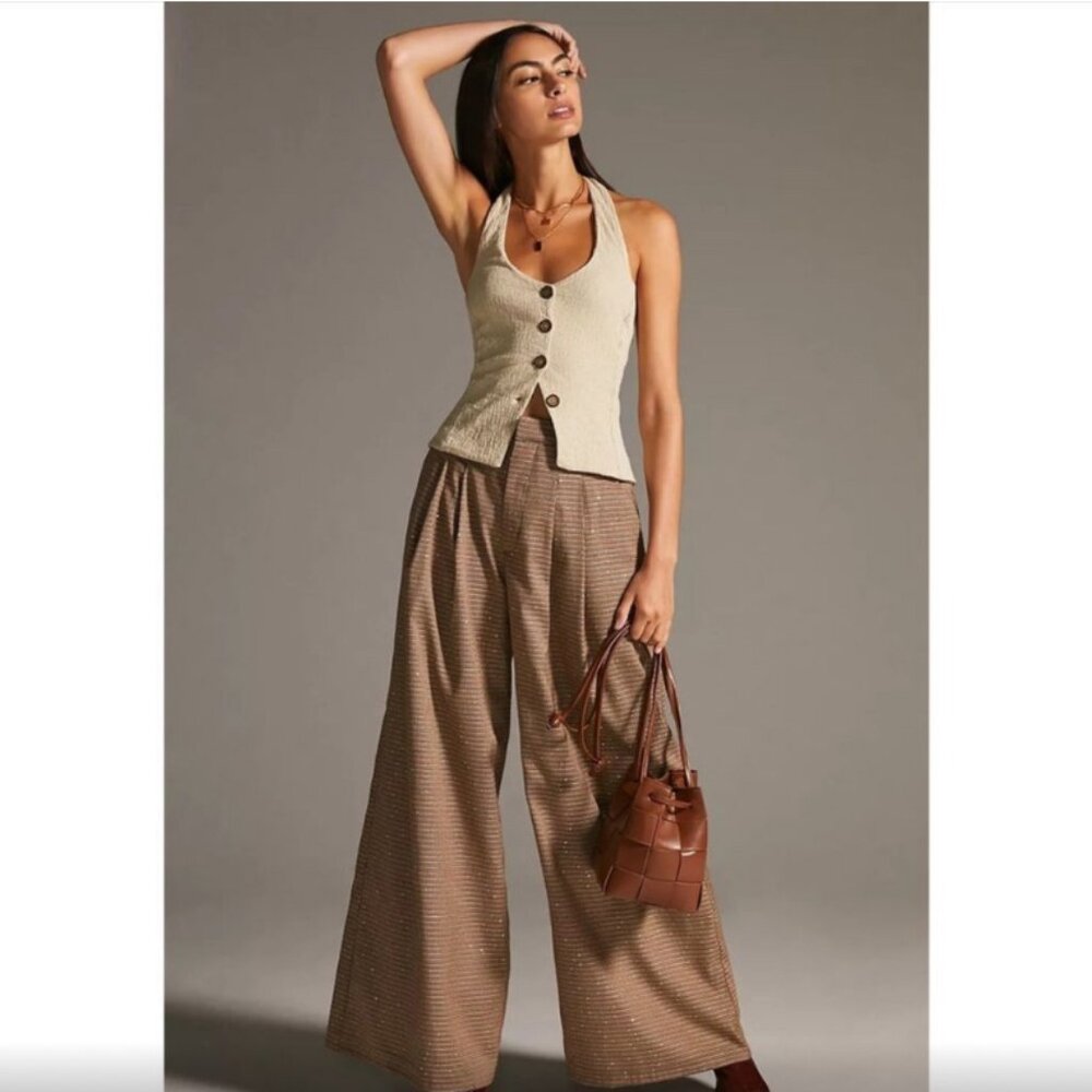 NWT Anthropologie Halter Vest